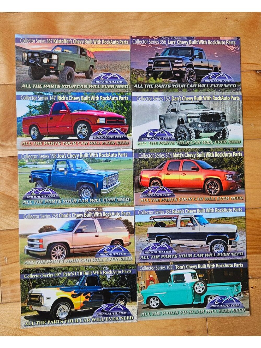 10 pc ROCKAUTO MAGNET LOT